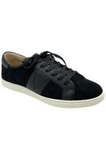 Zapatilla deportiva para hombre Vionic de gamuza resistente al agua con suela Jerome negra