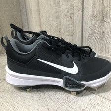 Botines de béisbol Nike Force Zoom Trout 9 negros blancos FB2907-001 para hombre talla 7 nuevos sin etiquetas