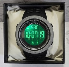 Reloj digital Activa Summit X Invicta para hombre 50 mm negro ACW1915-004 nuevo