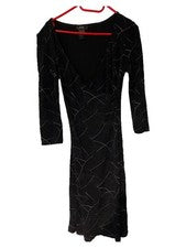 Vestido casual mujer BCBGMAXAZRIA negro talla 38 M elegante