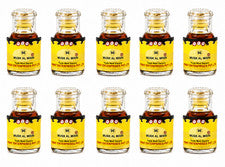 Paquete de 10 aceites perfumados Nemat Attar 96 Musk Al Misri mejor fragancia 2,5 ml cada uno