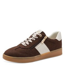 Zapatillas deportivas mujer Marco Tozzi marrón beige 23736