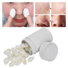 Botellas de 30 piezas para cuidado facial bolas de seda natural cuidado de la piel exfoliante bolas de gusano de seda CA