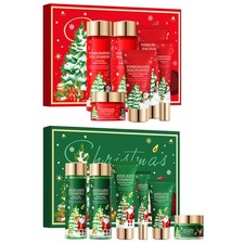 1 Juego Caja Regalo Navidad Estilo Navidad Juegos Cuidado Facial Belleza Para Uso Diario