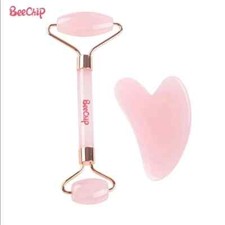 Rodillo y Gua Sha, rodillo facial, rodillo de belleza facial herramientas para el cuidado de la piel masajeador