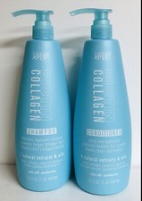 SJ Hair Care ~ Champú y acondicionador hidratante de raíz profunda de biotina y colágeno 32 oz