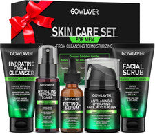 Regalos para hombresCuidado de la piel Hombres Rutina de cuidado facial hidratante e hidratante para hombres