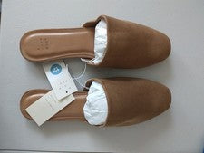 Zapatos deslizables Thea para mujer de gamuza sintética talla 12 un nuevo día color tostado nuevos con etiquetas