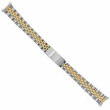 BANDA RELOJ JUBILEO DAMA PARA 26MM ROLEX DATEJUST 13MM ASAS DOS TONOS PESADAS