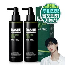 Tónico diario anti pérdida de cabello DASHU 150 ml x2 | Cuidado del cuero cabelludo K-Beauty
