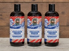 Lote de 3 acondicionadores Dr Squatch Freedom Fresh 11,5 OZ para hombre cuidado natural del cabello. USA