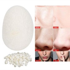 Seda exfoliante para eliminación de espinillas de sedas naturales para el cuidado facial TOU de 100 un.