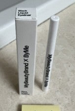 Delineador de ojos líquido negro MY BEAUTY BRAND X ByME 0,06 OZ/1,8 ml TALLA COMPLETA CAJA NUEVA sellada