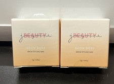 Jazmine Beauty - Cera para peinar cejas Brow Boss ~ 5 g ~ NUEVO EN CAJA ~ ¡LOTE DE DOS!