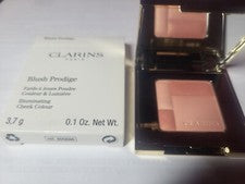 Color de mejillas iluminador Clarins Blush Prodige #02 melocotón suave nuevo en caja 0,1 oz