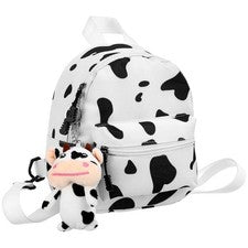 Elegante Bolso de Hombro Moda Teléfono Bolsillo Mochila Simple Mujer Mochila de Lona