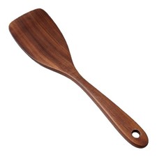 Espátula de madera de teca natural teca tailandesa material sostenible construcción resistente