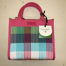 Bolso corporal tejido a cuadros Kate Spade X Target