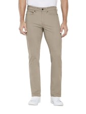 Pantalones Gap Hombre 5 Bolsillos Calce Ajustado Estilo Clásico, Caqui Talla 40x32