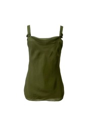 Camiseta Ligera De Moda Verde Para Mujer #843 NWT