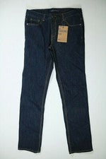 Pantalones de mezclilla azul oscuro 32x30 de la última colección de moda para hombre ¡NUEVOS!