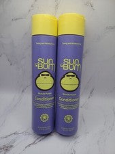 Acondicionador Sun Bum Blonde púrpura 10 oz (paquete de 2) acondicionador mejorador de color