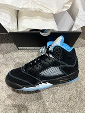 Air Jordan 5 Retro GS Negro UNC - EN MANO - ENVÍO AHORA - Talla 6Y
