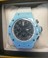 Reloj unisex. Nuevo. Invicta Racing Valyron azul/blanco 41 mm. 69627