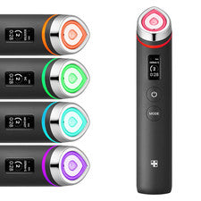AgeR Booster Pro Masajeador Facial 6en1 Glow Vidrio y Cuidado Coreano