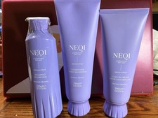 NEQI Moisture Mystery Cuidado del Cabello Trío Paquete Champú Acondicionador y Mascarilla Vegano