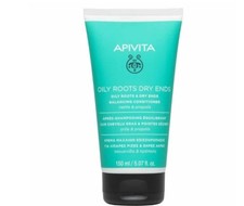 Apivita Acondicionador Extremos Secos Raíces Aceites 150 ml, Ortiga, Aceite de Oliva, 97% Natural
