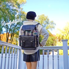 Mochila Coach X Como Nueva + Serf Sprint en Cuero de Lona Signature CL951 $798 NUEVA CON ETIQUETAS