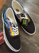 Vans Era 'Electric flame' Negro Hombre talla 7.5-13 SKU VN0A5JMLB03