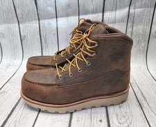 Botas de seguridad impermeables Red Wing 2440 para hombre 9,5 EE Traction Tred Lite 6"
