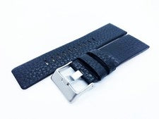 Correa de cuero genuino negro para relojes Diesel DZ 22 24 26 27 28 30 32 34 mm