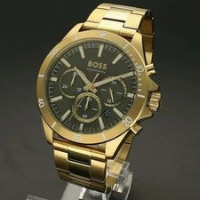 RELOJ TROPER ORO HOMBRE BOSS HB 1514059 GENUINO NUEVO - 2 AÑOS DE GARANTÍA