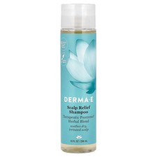 Champú alivio cuero cabelludo Derma E 8 fl oz 236 ml sin crueldad, sin gluten,