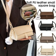 Bolso de hombro de moda para mujer Bolso bandolera Versátil y moderno Bolso cuadrado pequeño