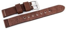 XXXL CORREA DE RELOJ 22mm PIEL DE BECERRO ESTILO VINTAGE RELOJES DE AVIADOR MILITARES 4 ANCHOS