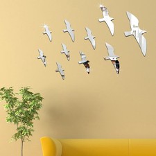 Pegatina Espejo Decoración Hogar Accesorios Salón Pared Extraíble Nórdico