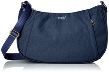 Bolso de hombro Anello Grande GL GT-T0474 azul marino