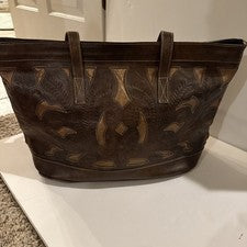Bolso de mano Gabriels de cuero genuino diseñado a mano para mujer