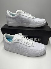 Zapatillas deportivas Converse SC25 OX de cuero blanco cómodas plantillas acolchadas A15232C talla 9,5