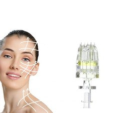 5-20 piezas 5 pines cristal multipunta reemplazo aguja para belleza facial cuidado de la piel herramienta