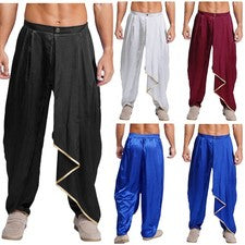 Hombres Bloomers Moda OUtfit Estilo Indio Pantalones Halloween Harén Pantalones Hippie