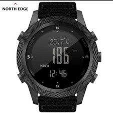 NORTH EDGE Apache-46 Tactical Outdoor Reloj de Cuarzo con Altímetro y Brújula 🏔⛰️🗻