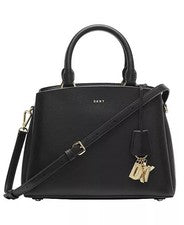 Bolso Bandolera DKNY Paige Mujer Cartera Mediana - NEGRO (Correa Adhesiva)