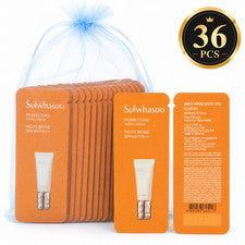 Crema Tintada Perfeccionadora Sulwhasoo Nº02 Beige 1 ml x 36 piezas SPF40 PA++ K-Beauty