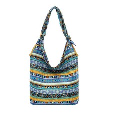 Bolso Bandolera Floral de Moda para Mujer Crochet Bandolera Tela Hombro