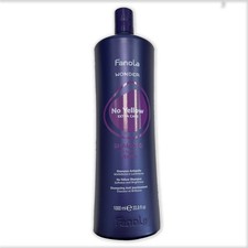 Champú vegano Fanola Wonder No Yellow Extra Care - 33,8 oz (1 L)